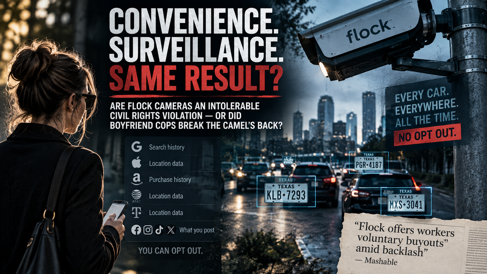 Convenience. Surveillance. Same Result?